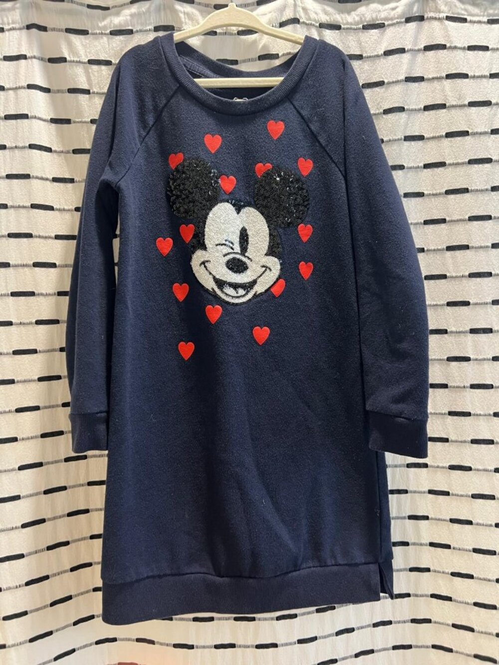 Sequin Kids Disney Mickey Sweater Dress